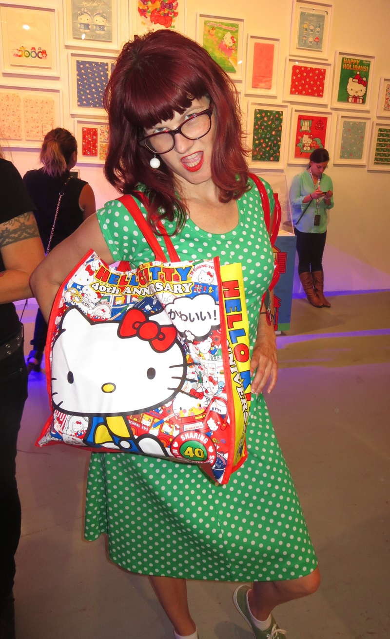 Allison Wolfe gets her Hello Kitty on/Gillian G. Gaar